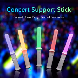 Nhấp nháy ánh sáng dùi cui dài Đảng Sao Neon Glo chiếu sáng cá nhân màu sắc cổ vũ LED Gậy GLOW <span class=keywords><strong>STICK</strong></span> cho buổi hòa nhạc - Product Image 5
