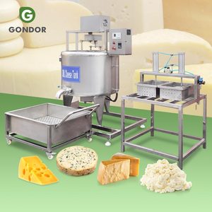 Máquina Automática para Hacer Queso de Leche y Feta de 500 Litros, Línea de Producción Completa para la Elaboración de Queso y Mantequilla - Product Image 1