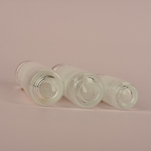 Botella cosmética de vidrio grueso, tarro de viaje, 40ml, 100ml, 120ml, 30g, 50g - Product Image 6