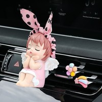 Diffuseur de parfum créatif et mignon Annie pour grille d'aération de voiture, forme personnalisée, décoratif et aromathérapeutique