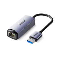 Adaptador de Tarjeta de Red Gigabit Ethernet MING, 10/100/1000 Mbps, USB 2.0 3.0 Tipo C RJ45 LAN para Windows, Mac OS, Laptop