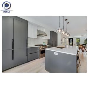 Prima 2026 - Juego <span class=keywords><strong>de</strong></span> Muebles <span class=keywords><strong>de</strong></span> <span class=keywords><strong>Cocina</strong></span> Modulares <span class=keywords><strong>de</strong></span> Lujo Modernos, Diseño Modular, Muebles <span class=keywords><strong>de</strong></span> Isla <span class=keywords><strong>de</strong></span> Madera, Gabinetes <span class=keywords><strong>de</strong></span> <span class=keywords><strong>Cocina</strong></span> <span class=keywords><strong>de</strong></span> Madera con Acabado Blanco Brillante - Product Image 4