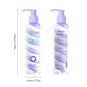 OEM SADOER all'ingrosso vaniglia Marshmallow nutriente per il corpo frustato crema idratante per la cura della pelle sbiancante lozione per il corpo per le donne - Product Image 6