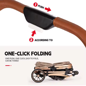 عربة أطفال محمولة قابلة للطي من المصنع للبيع بالجملة مصنوعة في الصين عربة كلب للحيوانات الأليفة - Product Image 5