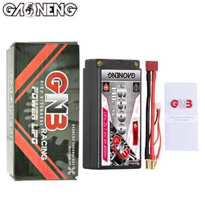 Batterie LiPo RC GNB GAONENG 6500MAH 2S HV 7.6V 140C <span class=keywords><strong>Shorty</strong></span> Pack 5.0mm Bullet Hard Case pour voitures de course RC à l'échelle 1:10 1:12 LiHV - Product Image 6