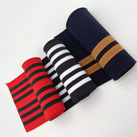 Prix d'usine 92% coton 8% Spandex Manchette en tricot à rayures respectueuse de la peau et fond en tissu côtelé 1x1