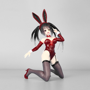 ฟิกเกอร์อนิเมะสาวอะนิเมะตุ๊กตากระต่ายผู้หญิง18ซม. เดท A Live tokisaki <span class=keywords><strong>Kurumi</strong></span> yatogami tohka - Product Image 5