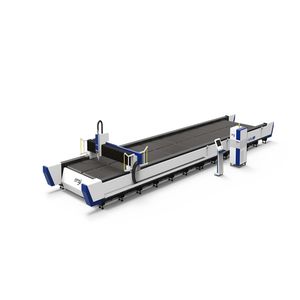 Ampio formato ad alta efficienza 6KW 12KW 30KW macchina di taglio Laser lamina di metallo con 45 gradi di taglio smussato - Product Image 2