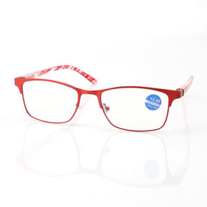 Giá rẻ bán buôn kim loại khung PC đền mùa xuân bản lề người già thời trang chống ánh sáng màu xanh Kính đọc sách đàn ông Phụ nữ - Product Image 2