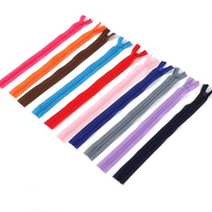 Dawei Craft may may phụ kiện 3 # vô hình <span class=keywords><strong>Nylon</strong></span> cuộn dây kéo số lượng lớn nhỏ dây kéo túi nhựa - Product Image 2