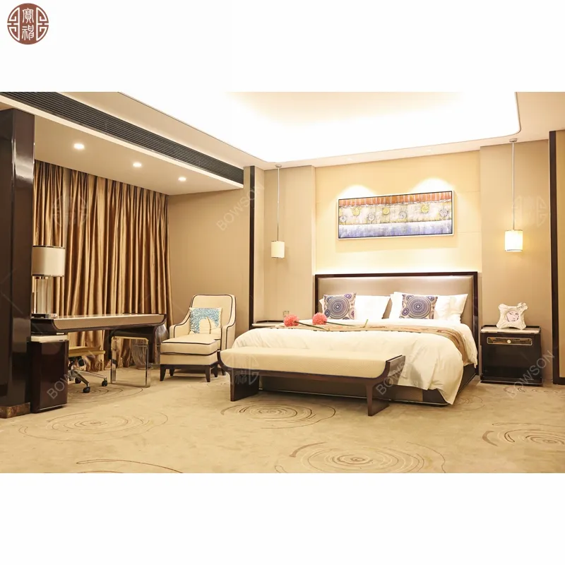 Hotel Bedroom Furniture Customized Modern 5 Star Hotel Furniture Set For Sale Foshan Hotel Furniture Manufacturer