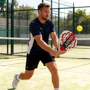 Raquette de padel Air Viper de haute qualité en fibre de carbone, Usine de raquettes de padel, Raquette de style <span class=keywords><strong>Rab</strong></span> 2026, Paletas de Padel Sports, OEM - Product Image 3