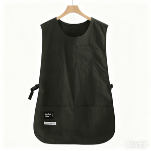 Grembiule da Cucina Impermeabile in Cotone Unisex, Taglia Grande, Doppio Lato, per Pulizie e Artigianato - Product Image 2