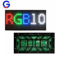 Module d'affichage LED extérieur P10, écran étanche 1/4 scan SMD3535 3-en-1 RGB, panneau d'affichage LED couleur pleine 320x160mm
