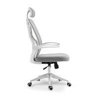 Chaise de bureau ergonomique pivotante en maille confortable pour ordinateur, fabriquée en Chine