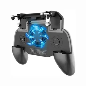 Hot Selling Fan Joystick Game Controller Gamepad Voor Mobiele Smart Telefoon Games Pubg Call Duty Met Power Bank