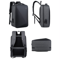 Tas Ransel Travel 16 Inch Kapasitas Besar Kunci Sandi Anti Maling Tas Laptop Dengan Port USB Tas Ransel 3D Multi-Fungsi
