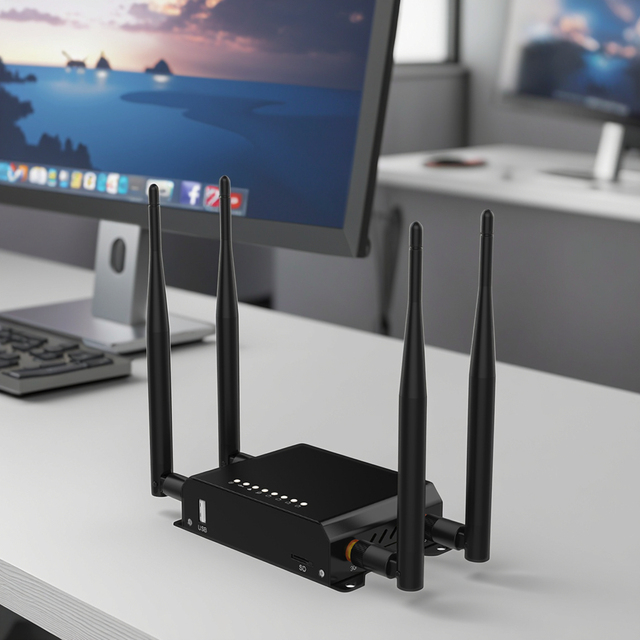 New Best Sim Router Router 4g Lte Cpe 4g Wifi 2.4G Wifi 4g Hotspot 300Mbps MT7620A Openwrt 4G LTE Router with SIM Card Slot