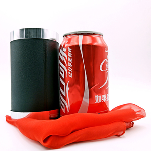 Vanishing Coke Can Magic Trick Silk And Cane Magic Prop Coke To Silk Stage Close Up Magic Props Mentalism - Product Image 1
