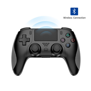 Dobe Dual-Động Cơ Rung Không Dây Bluetooth Trò Chơi Điều Khiển Gamepad Nút Cảm Ứng Cho PS4 Trò Chơi Giao Diện Điều Khiển Phụ Kiện - Product Image 3
