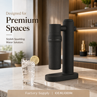 Machine à soda portable KT-202A, fabricant d'eau gazeuse, compatible avec les bouteilles de CO2, machine à soda à gaz pour restaurants et usage privé