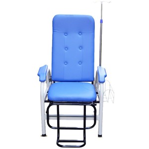 Silla de infusión para hospital, clínica, área de descanso para residencias de ancianos, soporte para suero intravenoso, silla reclinable individual, silla de espera para pacientes ambulatorios, comercial - Product Image 4