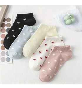 Ultra-<b>Soft</b> 100% Cotton Crew <b>Socks</b> Breathable Lightweight & Comfortable Summer Daily Wear for Office Sports & Travel - Product Image 2