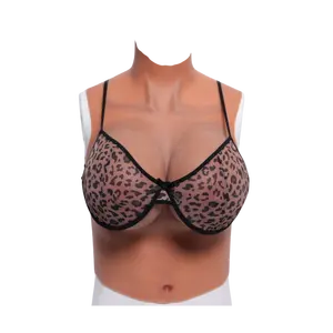 पुरुषों से महिलाओं के लिए पेट के साथ कृत्रिम सिलिकॉन स्तन फॉर्म क्रॉस-ड्रेसर एन्हांसर नकली स्तन स्तन प्लेट के लिए