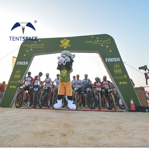 Fabriek Opblaasbare Luchtboog Voor Festival Entree Sportevenement Start Finish Lijn Buiten Promotie Grout Board Opblaasbare Boog - Product Image 1