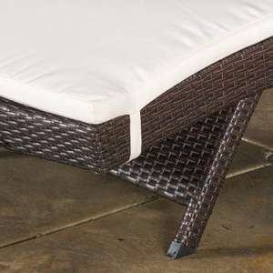 Salem Outdoor Chaise Lounge Cojín Juego de 2 (Sin Chaise Lounge) - Product Image 3