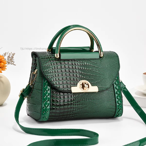 Newest Big Sizes High Quality Pu Leather Handbags Trendy Fashion Latest Luxury Designer Women's Messenger Bags - Product Image 2