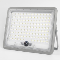 Projecteur solaire LED COB 100W étanche IP65 pour extérieur avec garantie de 2 ans, haute luminosité pour l'éclairage de jardin et de paysage