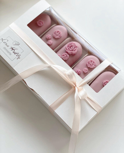 IMEE Ready to Ship Cakesicle Dessert Box 5 Pieces with Tray and Clear Window