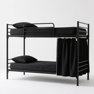 Personalizado Albergue <span class=keywords><strong>Juvenil</strong></span> Personal Dormitorio Estudiante Dormitorio Litera Cortinas Reciclado Tafetán Poliéster RPET Tela Cortinas - Product Image 4