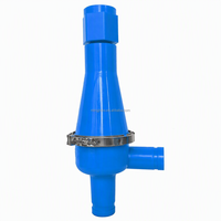 Hydrocyclone conique de 4 pouces en polyuréthane pour système de contrôle des solides de boue de forage pétrolier