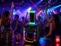 Nuevo Altavoz Inalámbrico Portátil RGB con Bajos Potentes, Sonido Estéreo de Alta Fidelidad, Bluetooth, para Exteriores