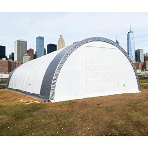 Abri de stockage polyvalent en PVC, tente de stockage robuste avec structure robuste pour la construction, l'agriculture et la logistique - Product Image 1