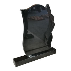 หินแกรนิตสีดำสนิทสไตล์ยุโรปบัลแกเรียสำหรับทำป้ายหลุมศพ - Product Image 3