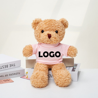 Peluche Ours en Peluche LOGO Multicolore à Vente Chaude, Cadeaux Promotionnels Certifiés CE CPC