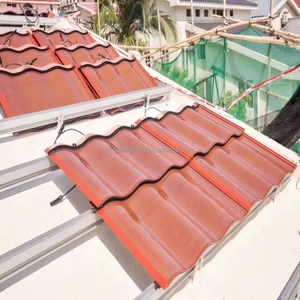กระเบื้องหลังคาโซลาร์เซลล์แบบรวมเข้ากับอาคาร (BIPV) ดีไซน์กระจกสองชั้น รับน้ำหนักลม 60 เมตร/วินาที รับน้ำหนักหิมะ 1.4 กิโลนิวตัน/ตารางเมตร - Product Image 6