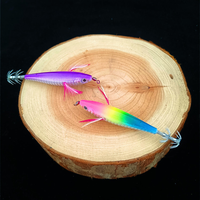 Leurre de pêche en plastique Raylor OEM 10,5 cm 9g, yeux 3D lumineux, pour lancer en eau salée, coulant, type calamar Egi