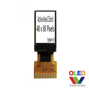 Écran <span class=keywords><strong>Oled</strong></span> 0.5 ''0.5 pouces 48x88 pixels Écran <span class=keywords><strong>OLED</strong></span> IIC de type soudure 14 broches - Product Image 3