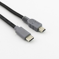 Câble adaptateur OTG Mini USB mâle 5 broches vers Micro USB mâle