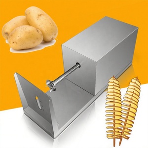 Máquina automática de estiramiento de patatas de tamaño compacto fácil de usar para carrito de comida móvil - Product Image 3
