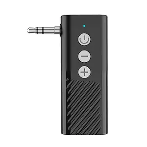 Adaptateur émetteur et récepteur <span class=keywords><strong>Bluetooth</strong></span> 5.3 3-en-1 avec prise AUX 3.5mm Récepteur audio de <span class=keywords><strong>voiture</strong></span> supportant la lecture de la carte TF B - Product Image 1