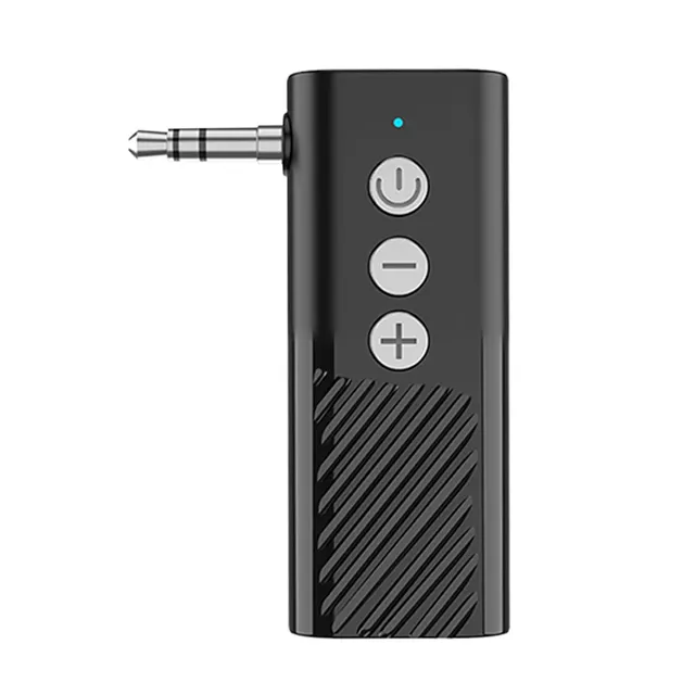 3-in-1 BT 5.3 Transmitter & Receiver Adapter with 3.5mm AUX Jack Car Audio Music Receiver Supports TF Card Playback B
