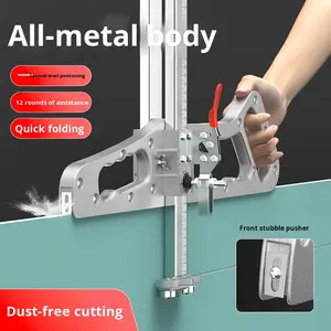 Gipskartonschneider Universalmesser Schneidwerkzeug mit Führungsschiene Holzbearbeitungs-Schneidewerkzeug K SWAP SHIFTER Neues Trockenbau-Schneidegerät - Product Image 3