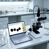 Winner 99E Cheap Static Image Particle Size Analyzer Sulfur Powder Morphology Testing and Analysis Instrument