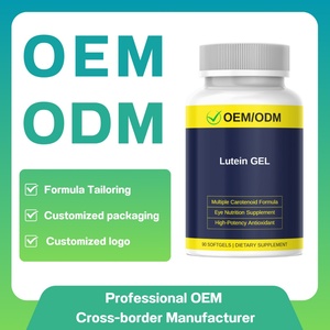 Suplemento Nutricional para la Salud Ocular en Cápsulas Blandas para Adultos, Luteína y Zeaxantina, Complejo de Carotenoides, Vitaminas para la Visión, Venta al Por Mayor OEM - Product Image 2