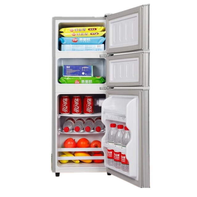 136L Large Capacity Three-Door Refrigerator for Home and Commercial Use - Cost-Effective Manufacturer Hot Sale BCD-136/175